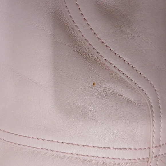 Vintage Coach Soho Pebbled Leather Bag In Bubblegum Pink #9544 - Picture 5 of 10
